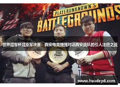 世界冠军杯冠亚军决赛：西安电竞强强对话西安战队的引人注目之战